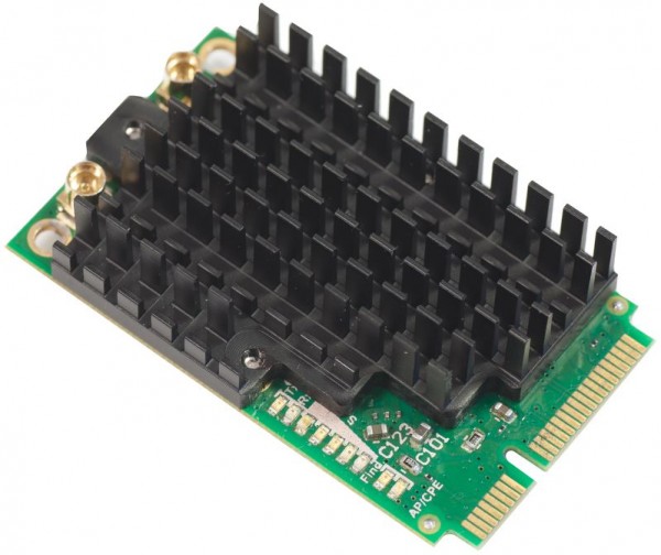 MikroTiK R11e-2HPnD Tarjeta miniPCI-e