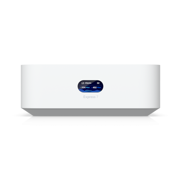 Ubiquiti UniFi Cloud Gateway Express 7 Â• 1x 10 GbE Â• 1 x 2,5 GbE Â• WiFi 7 Â• UX7
