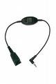 GN Jabra Cable QD con PTT 2,5mm