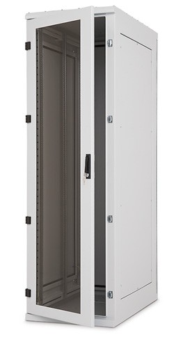 Triton 19"Schrank 45HE, B800/T 800, Lichtgrau, RDE-Serie, Belastung 1800kg,