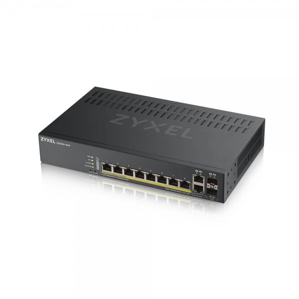 ZyXEL Switch Gigabit, L2 smart managed, GS1920-8HPv2