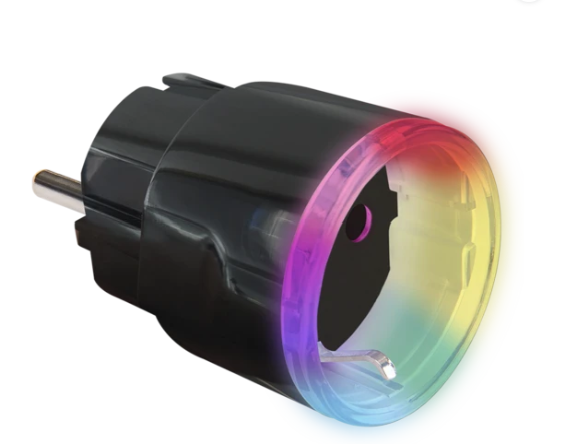 Shelly Plus Plug S, Negro