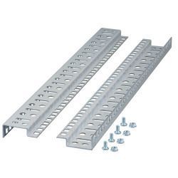 Wandgehäuse 19", zbh. 19" Montageschienen 21HE für Wandgehäuse, Set 2 Stück