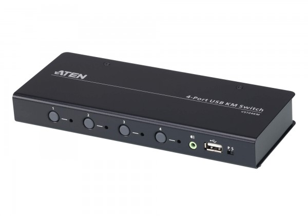 Aten Switch KM USB de 4x con Boundless Switching