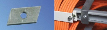 Knürr zub.Gewindplatte M5, 20-Pack