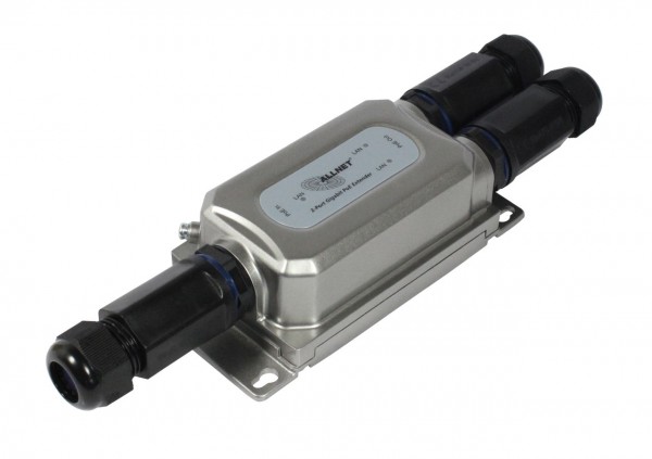 ALLNET PoE Extender Repeater Outdoor IP67 IEEE802.3BT IN - AT Out, ALL-PR2013Ov2-30W