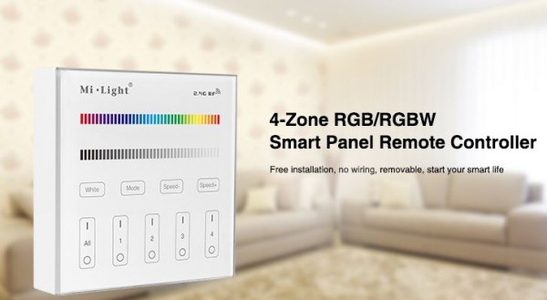 Synergy 21 Panel de control 4 zonas *Milight/Miboxer*