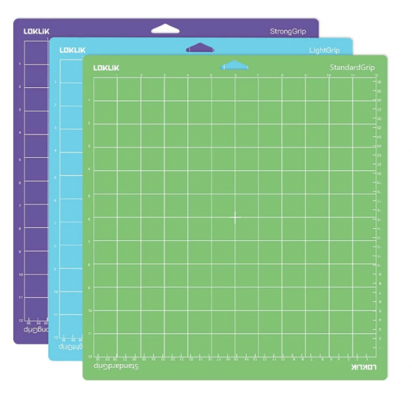 LOKLIK Tapetes de corte, Pack de 3 (verde, lila y azul)