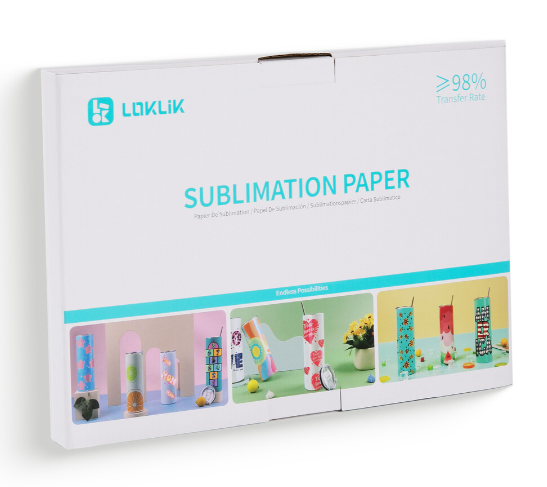 LOKLIK Papel para sublimación A4 - Pack de 140