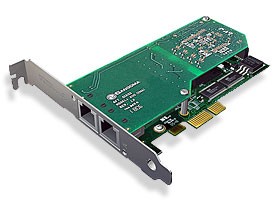 Sangoma A102DE Tarjeta PCIe 2x PRI/E1 con cancelación de eco