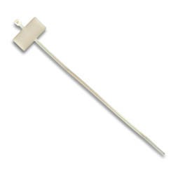 ALLNET Brida Señalizadora 100x2,5mm, Pack 100, transparente