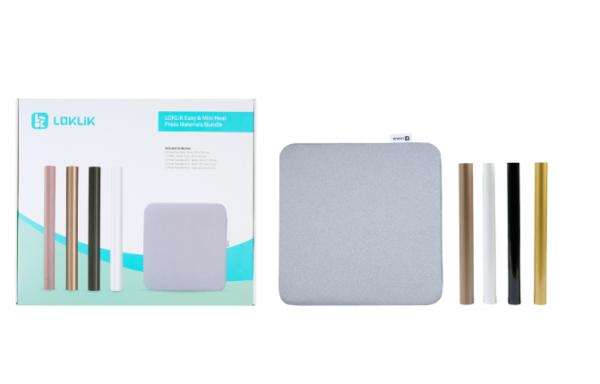 LOKLIK Paquete de inicio de Mini &amp; Easy Heat Press