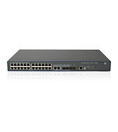 HP/3COM Switch, 100Mbit 24xTP, 1000Mbit, 2xSFP, 2xTP/SFP-Slo