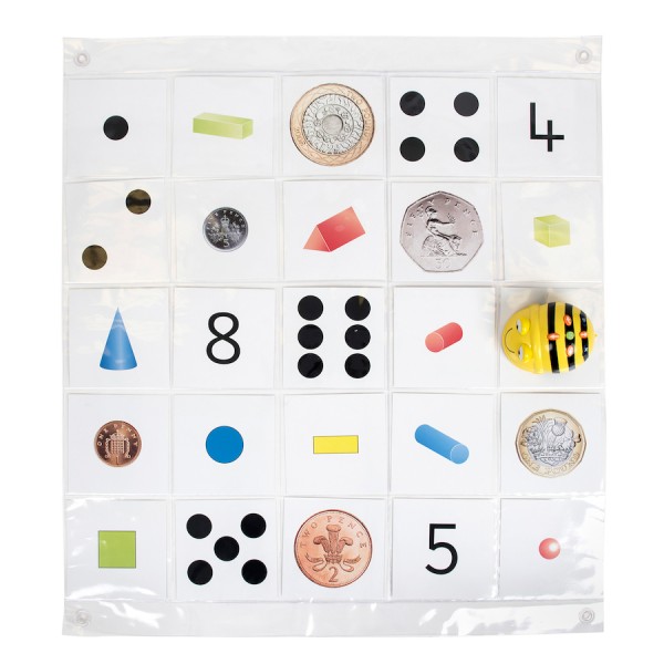 TTS Tapete transparente 8x8 para Bee-Bot / BlueBot
