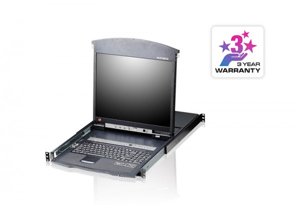 Aten KL1508AM Conmutador KVM con pantalla LCD