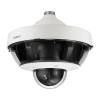 Hanwha Techwin Cámara IP multidireccional con domo PTZ de 10 MP a 22 MP