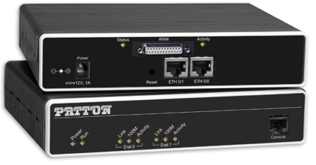 Patton 2835 IpLink VPN Router; Dual Ethernet Port &amp; 1 V.35 Port; external UI power