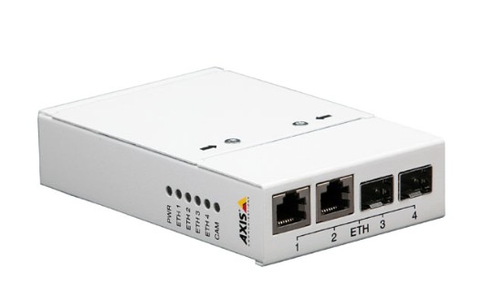 AXIS Netzwerk Medien Konverter T8607 Switch 24 V Gleichstrom