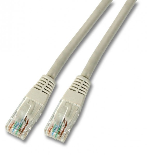 Patchkabel RJ45 UTP. 1,5m grau, CAT6