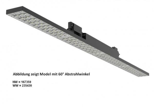 Synergy 21 LED Track-Serie für Stromschiene VLE-Serie 48W, 60°, ww, CRI>90 B