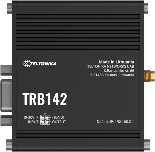 Teltonika · Gateway · TRB142 · LTE CAT4 RS232 !! USED !!