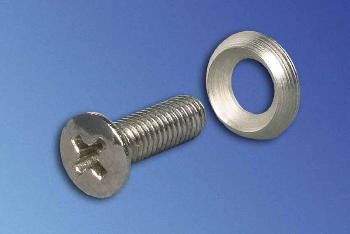 Knürr zub.Senkschraube M5x16 mit Rosette, 50-Stück