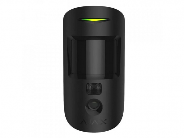 Ajax MotionCam Indoor (PhOD), negro