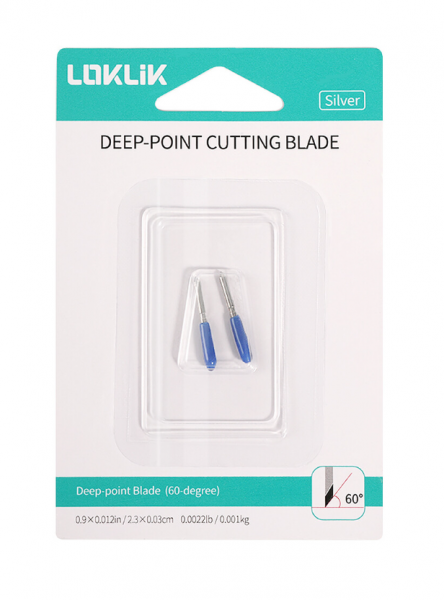 LOKLIK Crafter Cuchilla de corte 60º - Pack de 2