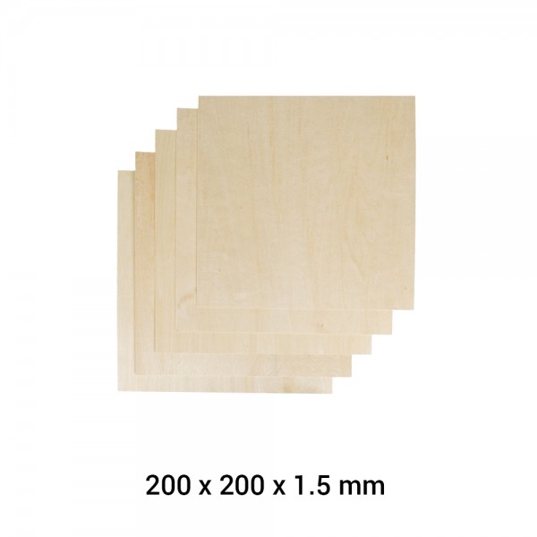 Snapmaker 2.0 Planchas de tilo para A250, 5uds
