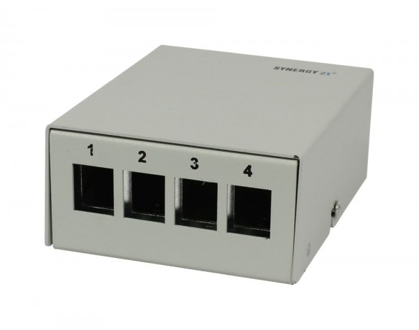 Synergy 21 Panel de Parcheo 12x CAT6, 10 , gris