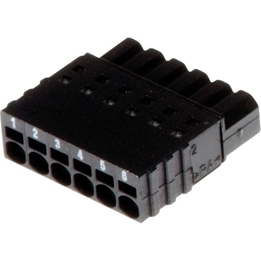 AXIS Zubehör Anschlussstecker A 6P2.5 STR 10 Stück
