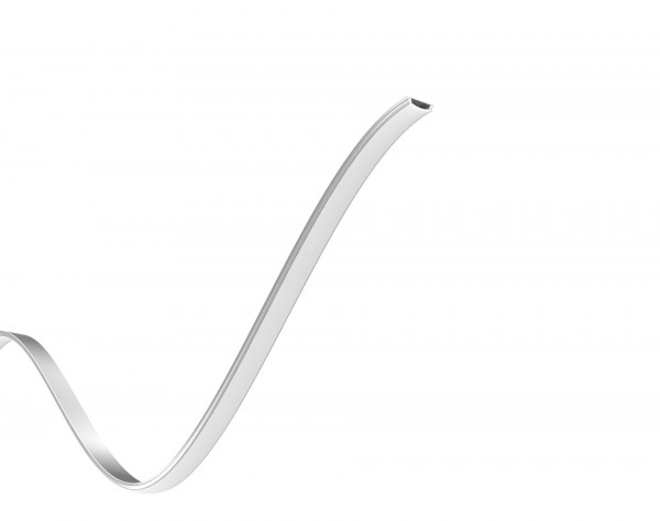 Synergy 21 ALU114 Perfil de aluminio flexible, 2m