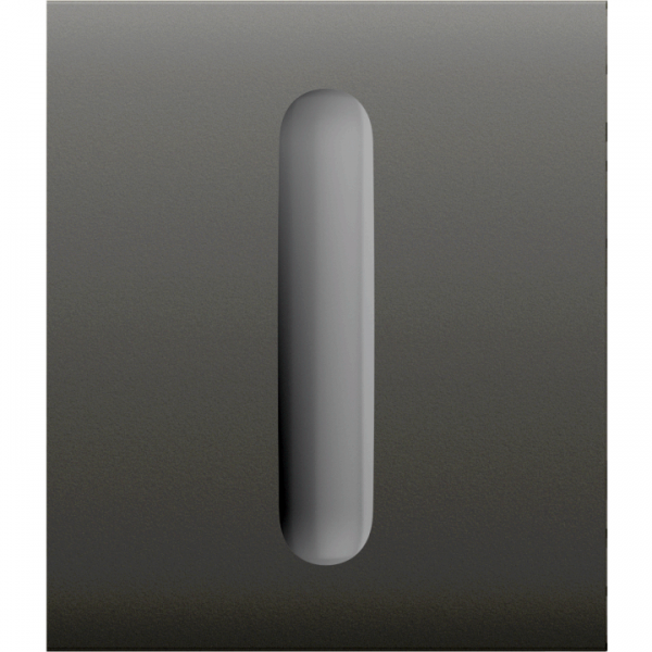 Ajax CenterButton (Dimmer) horizontal, blanco