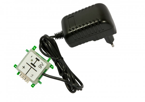 ALLNET Brick’r’Knowledge Alimentación 9V fusible y tierra