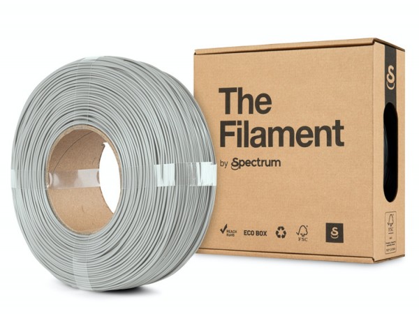 Spectrum The Filament PLA Refill, Aluminio plata 1Kg