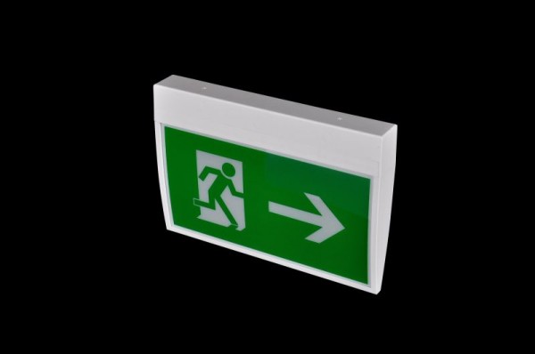 Synergy 21 Señalización LED Slim de via de evacuación, 3 hor