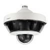 Hanwha Techwin Cámara IP multidireccional con domo PTZ de 10 MP a 22 MP