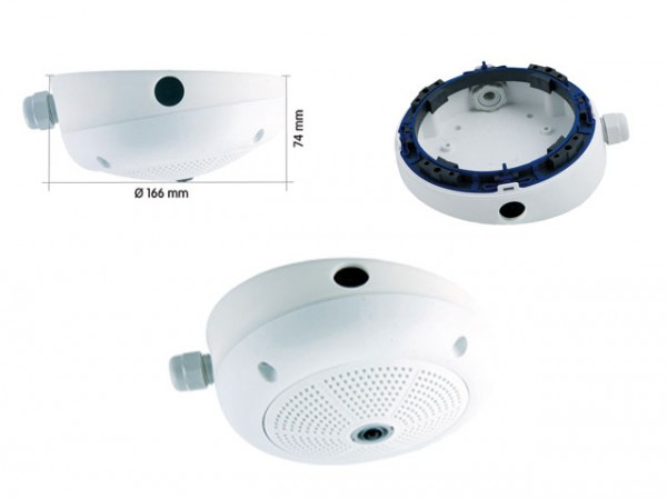 Mobotix MX-OPT-AP-10DEG - Kit falso techo inclinado para D2X