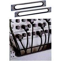 Knürr zub.Kabeldurchführungsplatte 2HE,Schwarz, 3-Pack