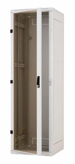 Triton 19"Schrank 27HE, B600/T 600, Lichtgrau, bis 800Kg,