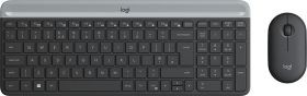 Logitech MK470 Combo, Teclado + ratón, Grafíto