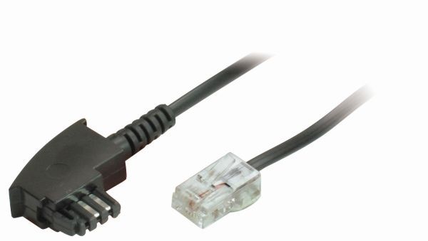Kabel TK TAE 0.5m, TAE-F/RJ45,