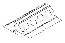 Triton 19"zbh. Bausatz/Stabilisierungsset, T1200mm, für RMA800+, Erhöhung der Belastbarkeit auf 1500 kg,