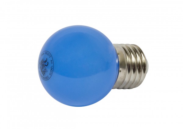 Synergy 21 Bombilla 1W E27 Azul, para cadena de luces