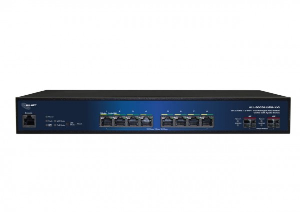 ALLNET SGC5410PM-10G Apollo Full Managed 10x / 8x 2,5GB