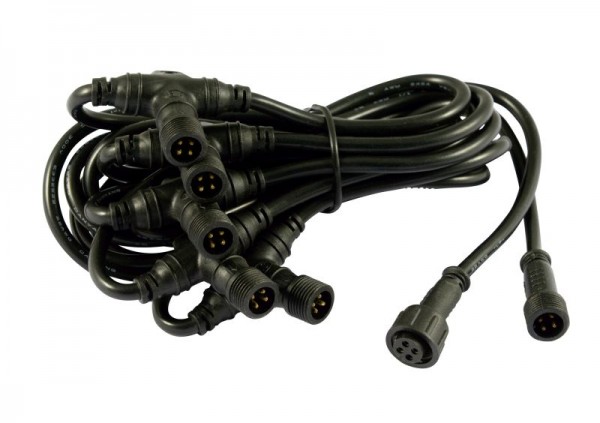 Synergy 21 ARGOS Cable con 6 conectores RGB, IP67