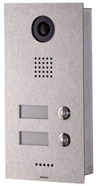 Wantec TFE MONOLITH C 240 IP Vision 2 Tasten + Kamera