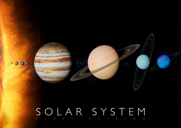 Curiscope Poster STEAM Realidad Aumentada *Sistema Solar*