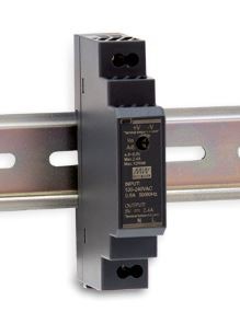 Mean Well HDR-15-24 Alimentación para carril 24V/150W