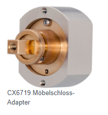 U&amp;Z Private CX6719 Möbelschlossadapter